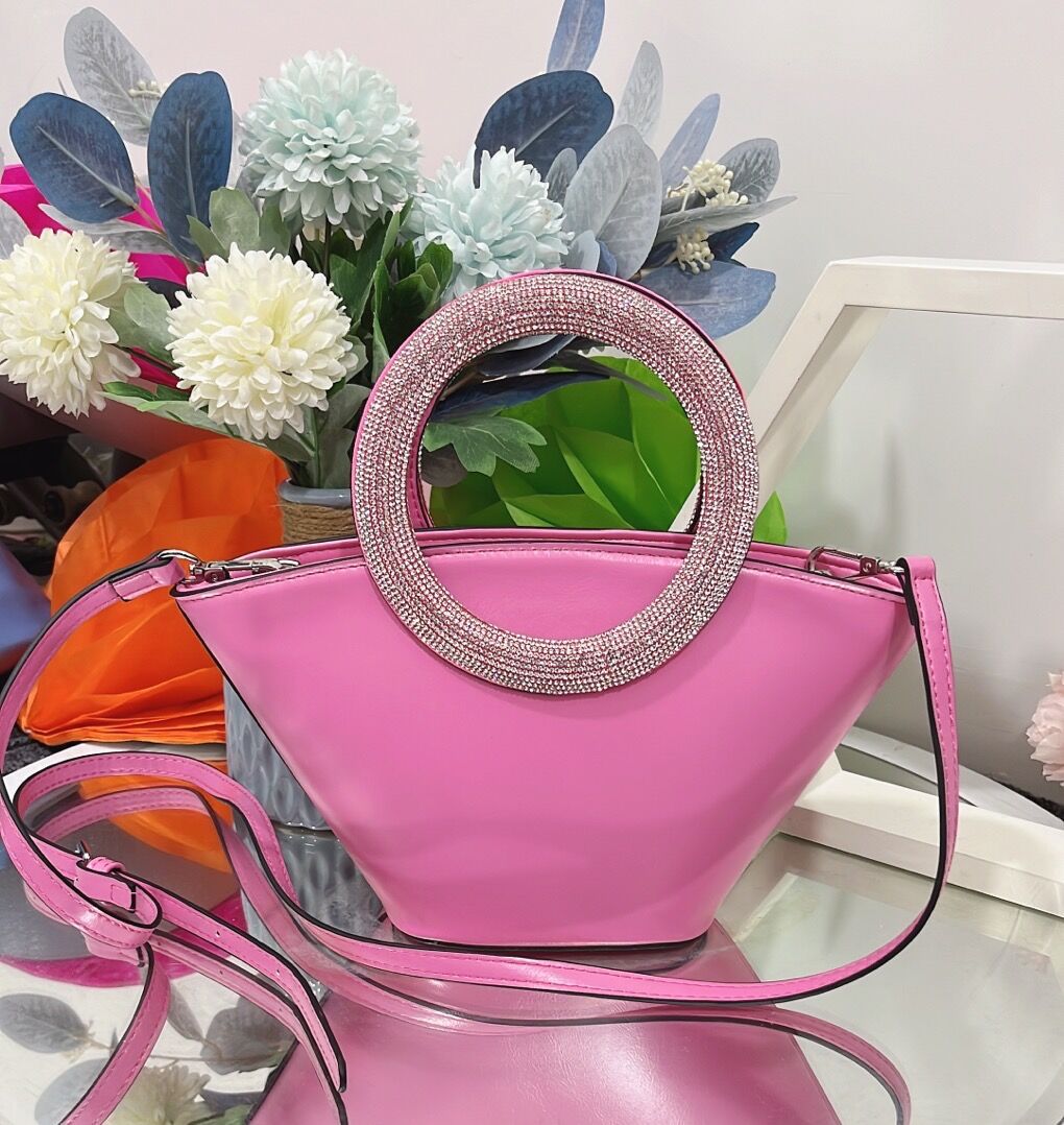 Diamond Round Handle Portable Basket Pack