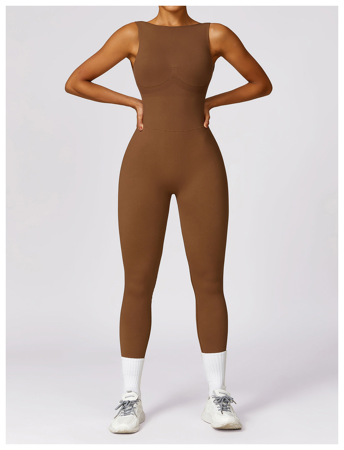 Tight Back Yoga Jumpsuit Sports Fitness Hollow Hip Lifting Yoga Jumpsuit Women