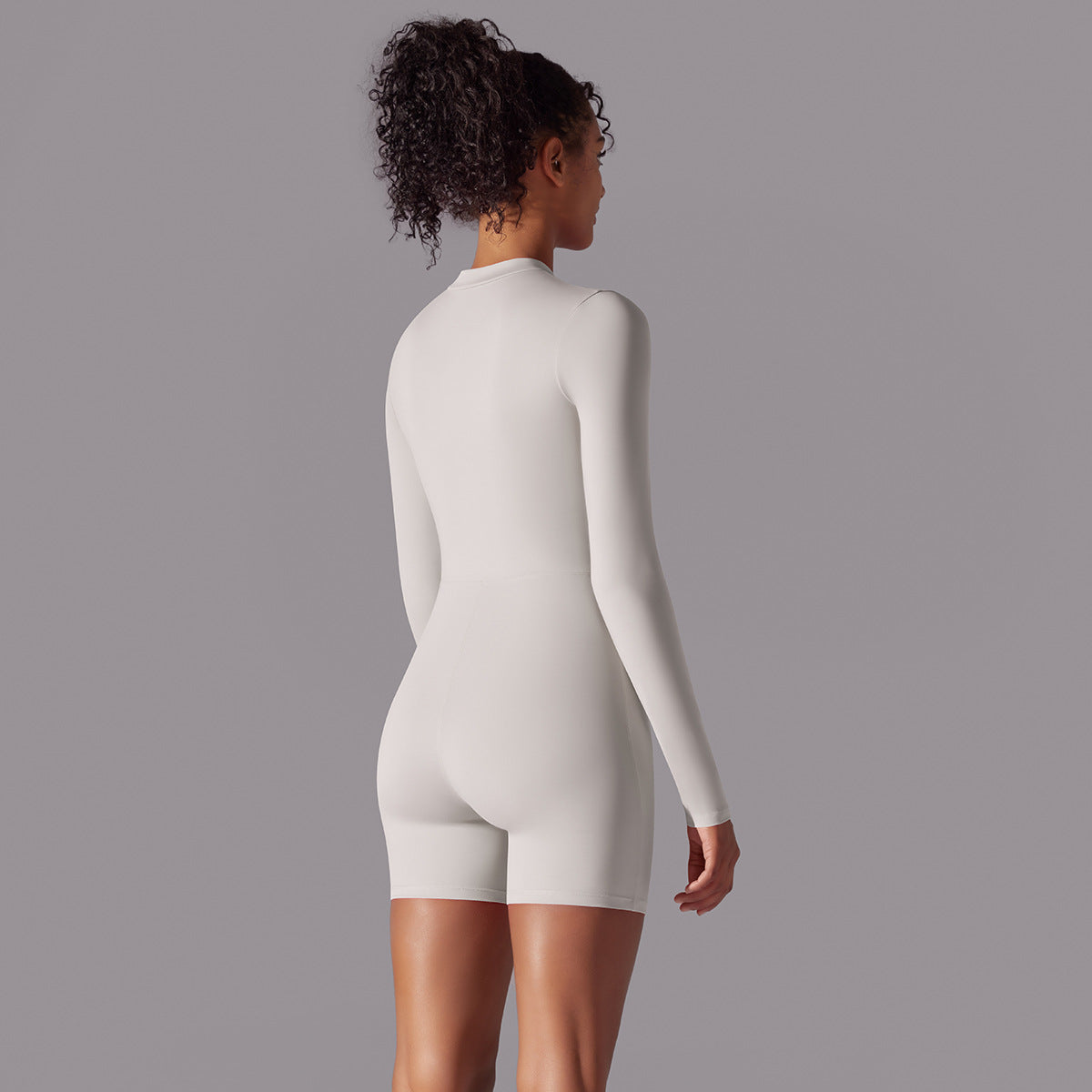 Long Sleeve One-piece Dance Fitness Sports Jumpsuit