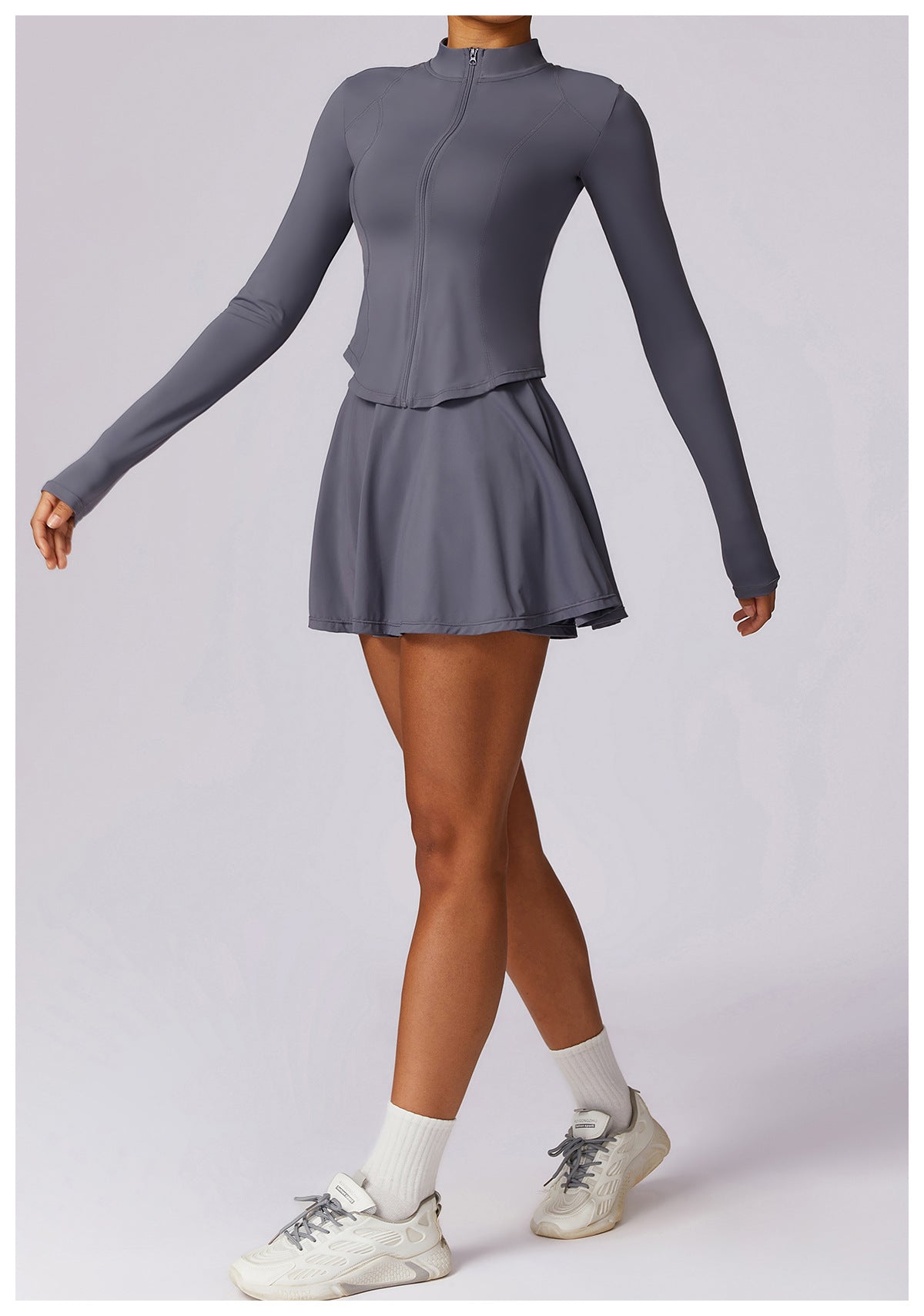 Coat Quick-drying Ice Silk Cool Feeling Running Yoga Exercise Suit