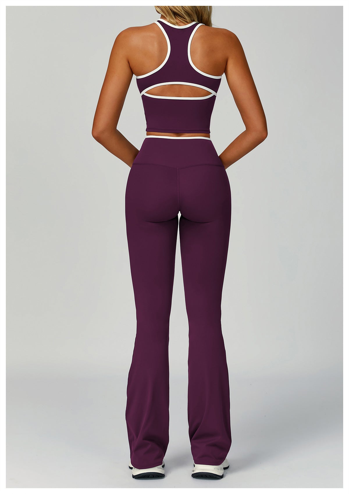Women's Sports Suit Skinny Yoga Clothes Fitness Suit