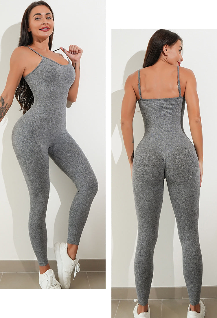 Womens Sexy Unitard One Piece Jumpsuit Spaghetti Strap Tummy Control Rompers Sleeveless Bodysuits Outfits