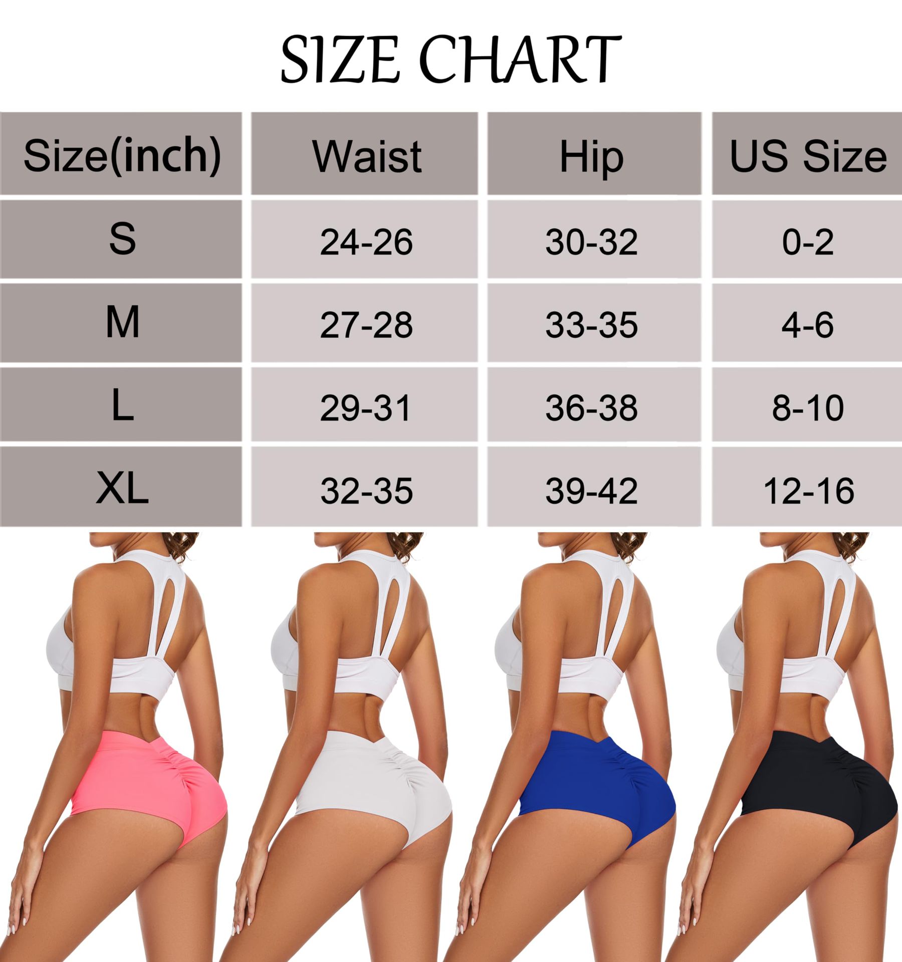 Hip Lifting Yoga Shorts Sports V Back