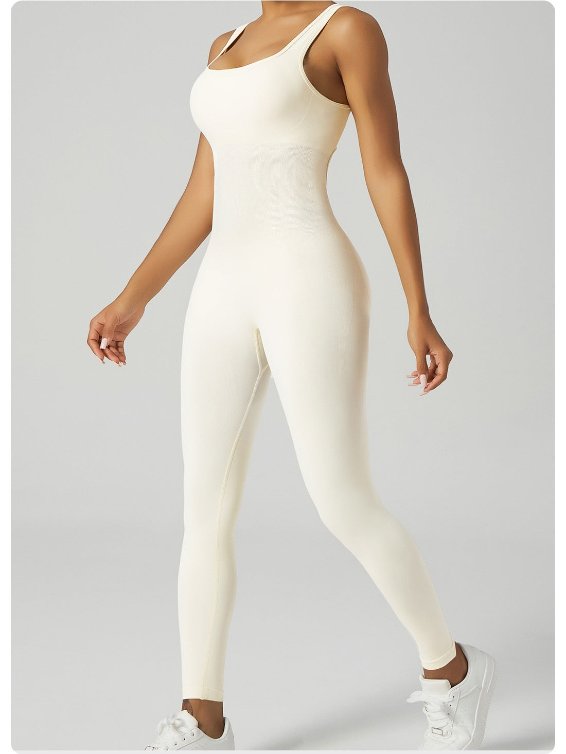 Nude Feel Yoga Jumpsuit Women's Beauty Back Fitness Sports Jumpsuit