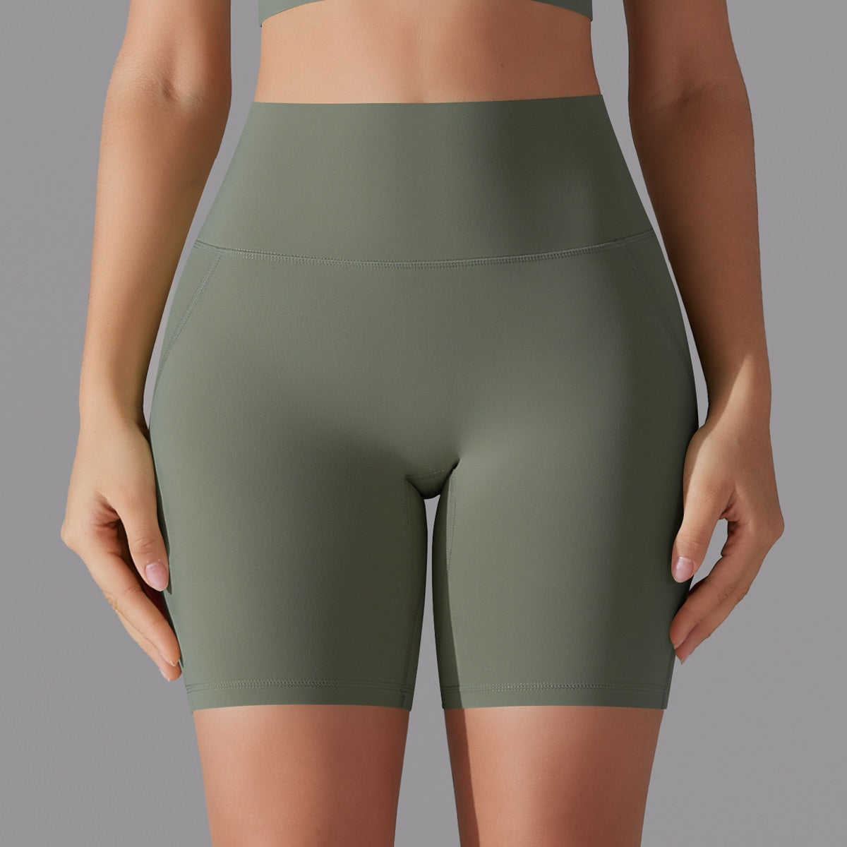 Women's High Waist Yoga Shorts