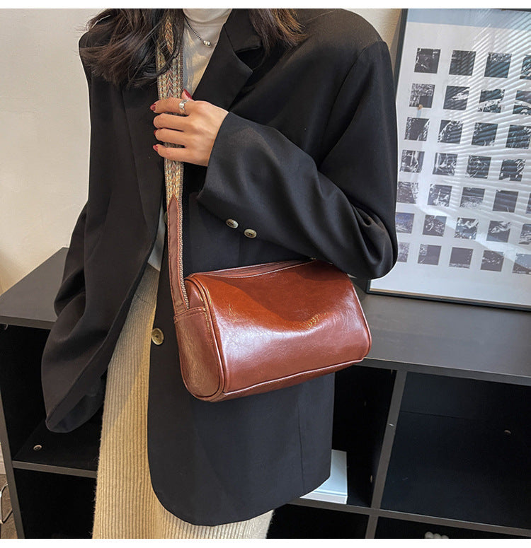 High-end Textured Fashionable Shoulder And Crossbody Bag