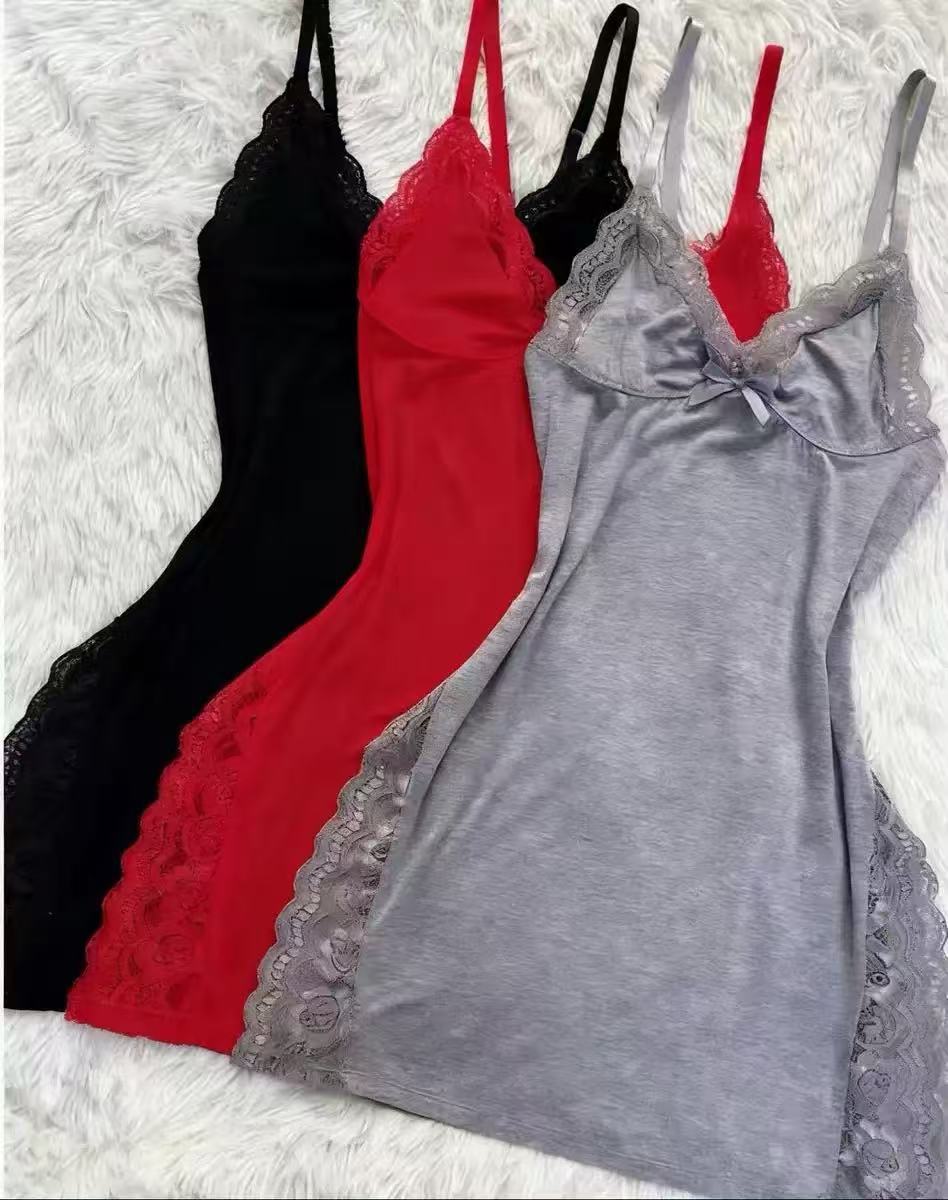 Modal Split-front Pajamas For Women