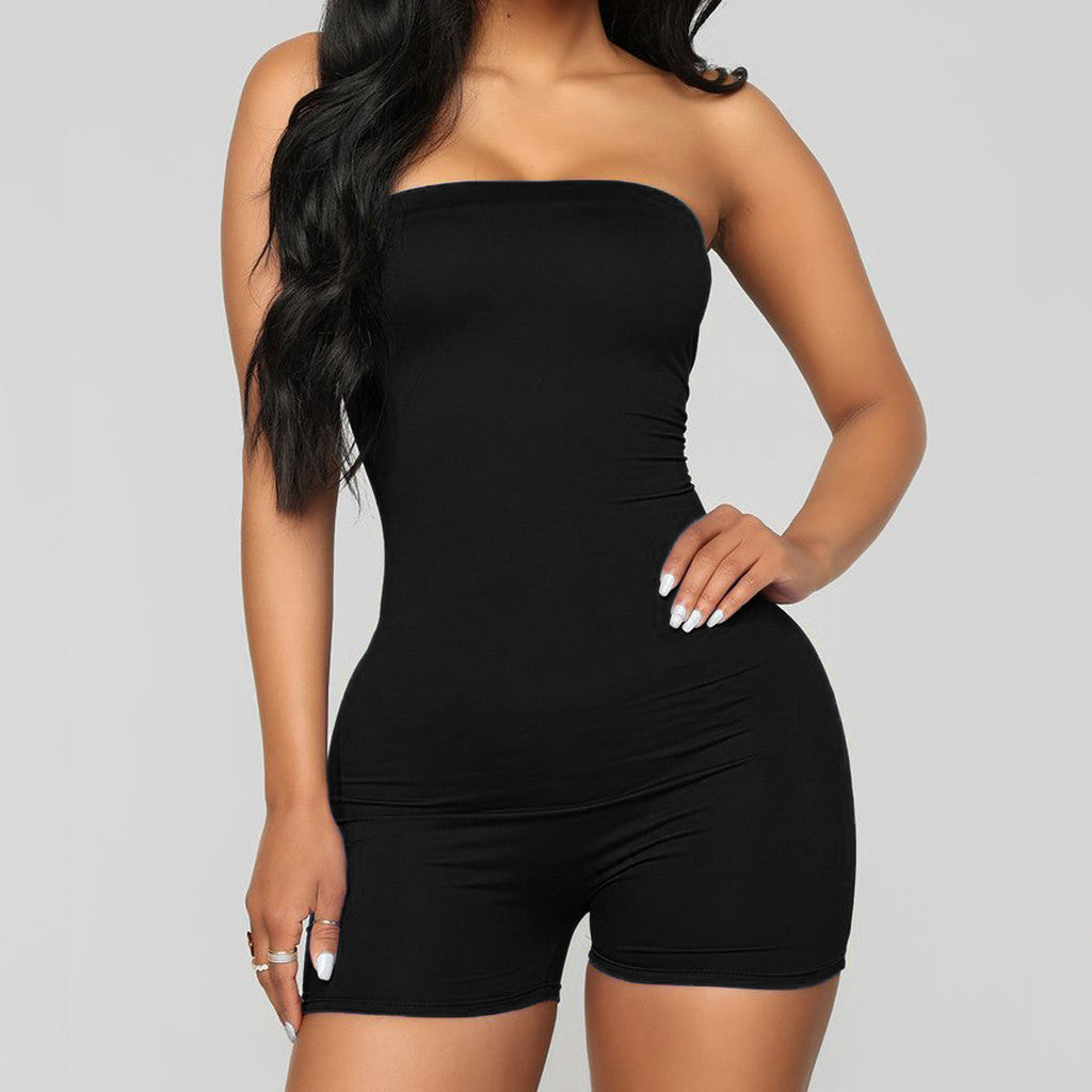 Women's Pullover Sleeveless Jumpsuit Multicolor
