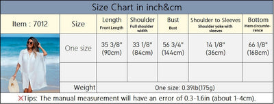 Polo-collar Shirt Bikini Cover-up For Women