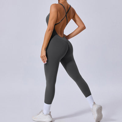 Women's Fashion Personalized One-piece Yoga Suit Jumpsuit