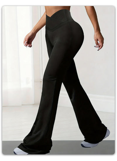 Cross-waist Hip-lifting And Butt-lifting Yoga Fitness Pants