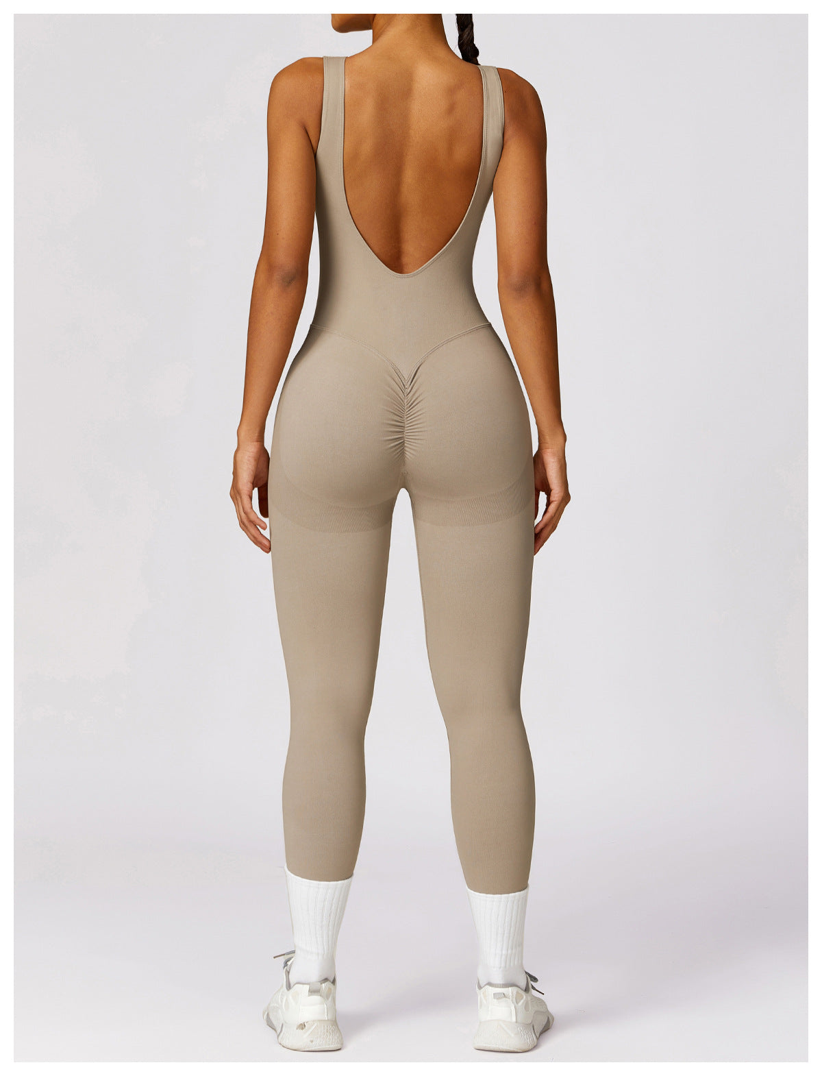 Tight Back Yoga Jumpsuit Sports Fitness Hollow Hip Lifting Yoga Jumpsuit Women