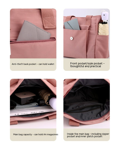Women's Multi-interlayer Shoulder Bags Large Capacity New Casual Handbags