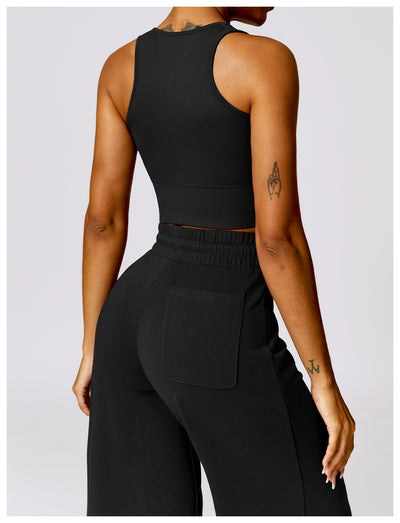 Women's Fashion Seamless Yoga Vest Running Exercise Underwear