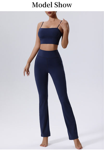 Yoga Clothes Suit Women's Fitness Breathable Sports Two-piece Suit