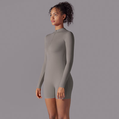 Long Sleeve One-piece Dance Fitness Sports Jumpsuit