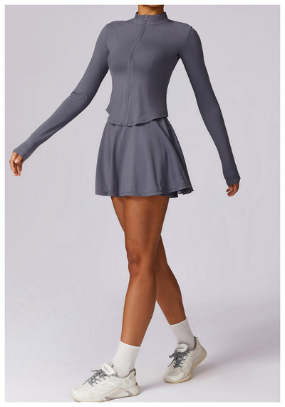 Coat Quick-drying Ice Silk Cool Feeling Running Yoga Exercise Suit