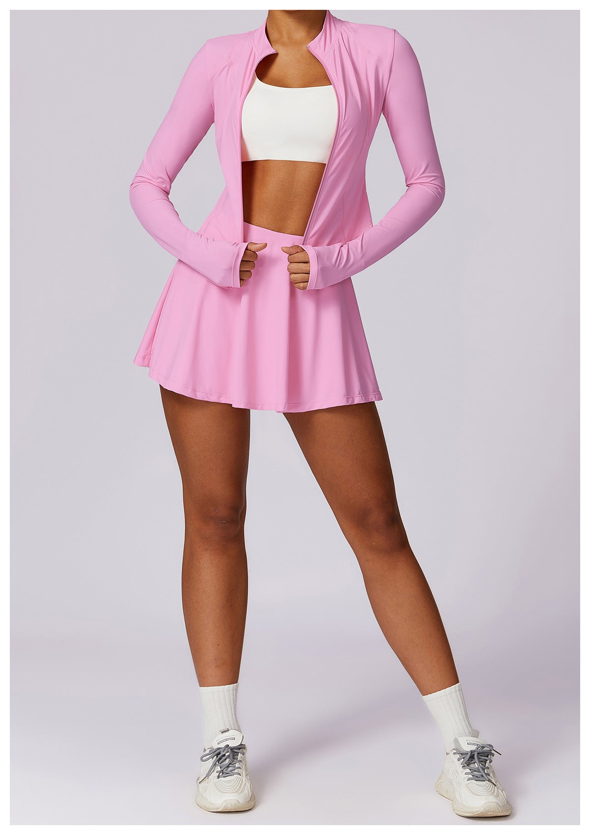 Coat Quick-drying Ice Silk Cool Feeling Running Yoga Exercise Suit