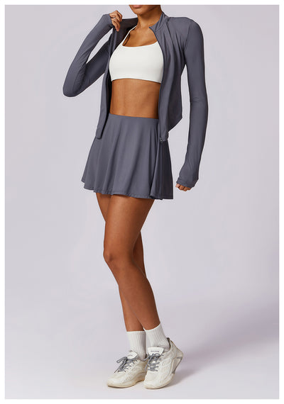 Coat Quick-drying Ice Silk Cool Feeling Running Yoga Exercise Suit