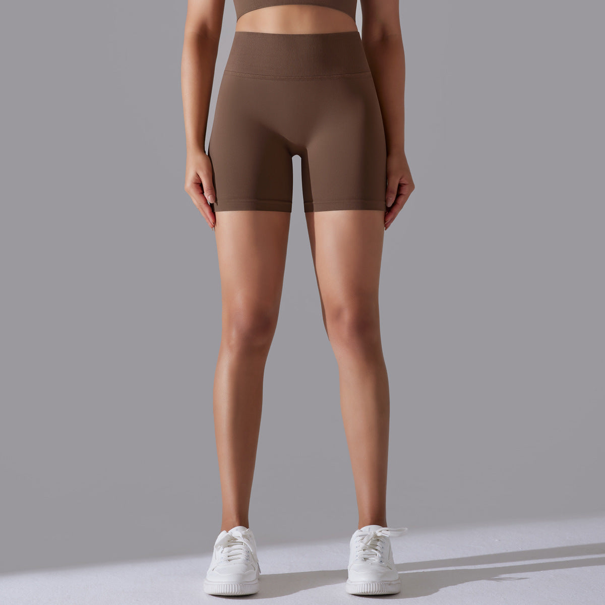Hip Raise Skinny High Elastic Yoga Shorts