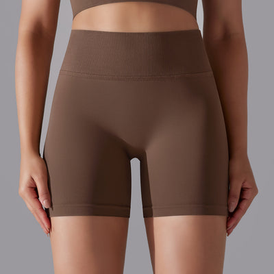 Hip Raise Skinny High Elastic Yoga Shorts
