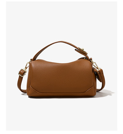 Crossbody Soft Leather Large Capacity Pillow Bag Women's Portable Shoulder Bag