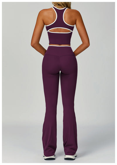 Women's Sports Suit Skinny Yoga Clothes Fitness Suit
