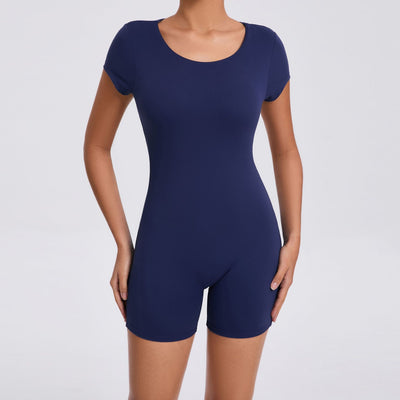 Backless Tight Dance Sports Yoga Jumpsuit