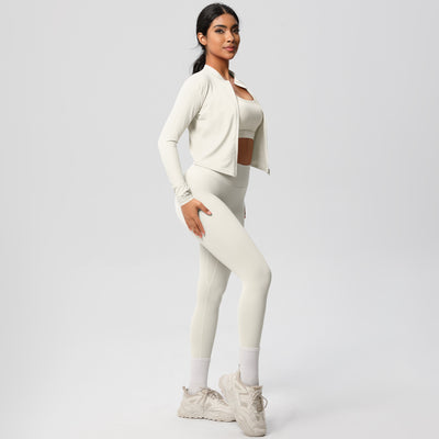 Outdoor Sports Tight-fitting Yoga Outfit Set