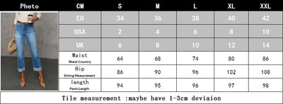 Cuffed Capri Pants, Fashionable Stretchy Whiskered Denim Jeans