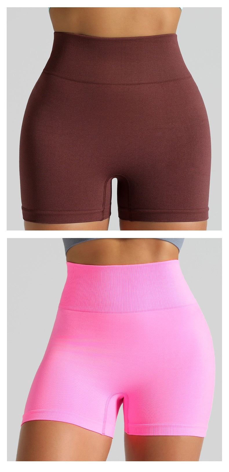 Outdoor Seamless Yoga Shorts Hip Lifting Fitness