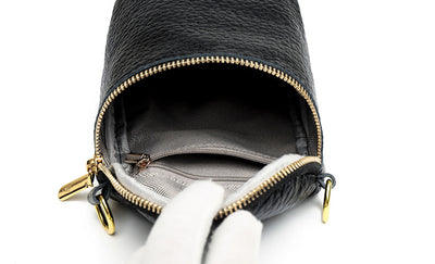 High-quality Leather Mobile Phone Bag Korean Style Shell Bags For Women Fashion Small Shoulder Crossbody Bag
