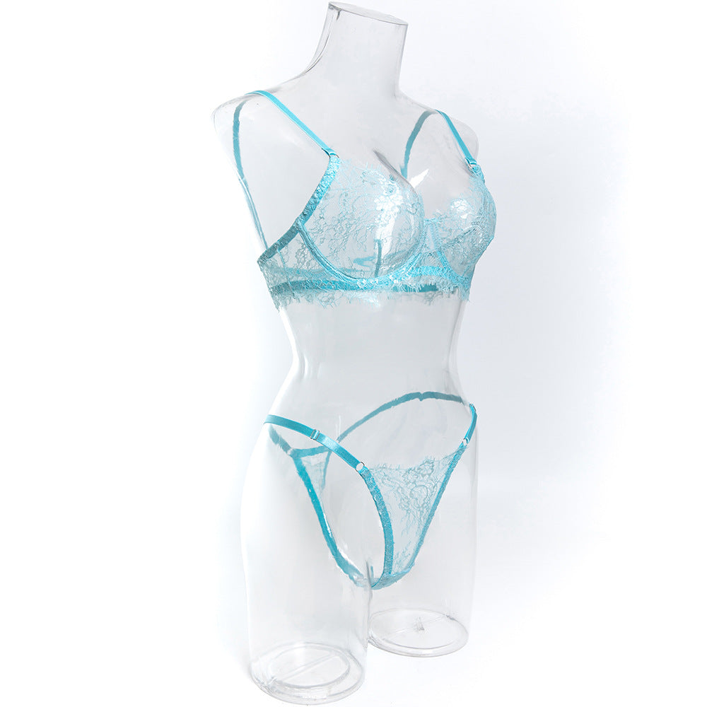 Temptation Lace Lingerie Two-piece Set