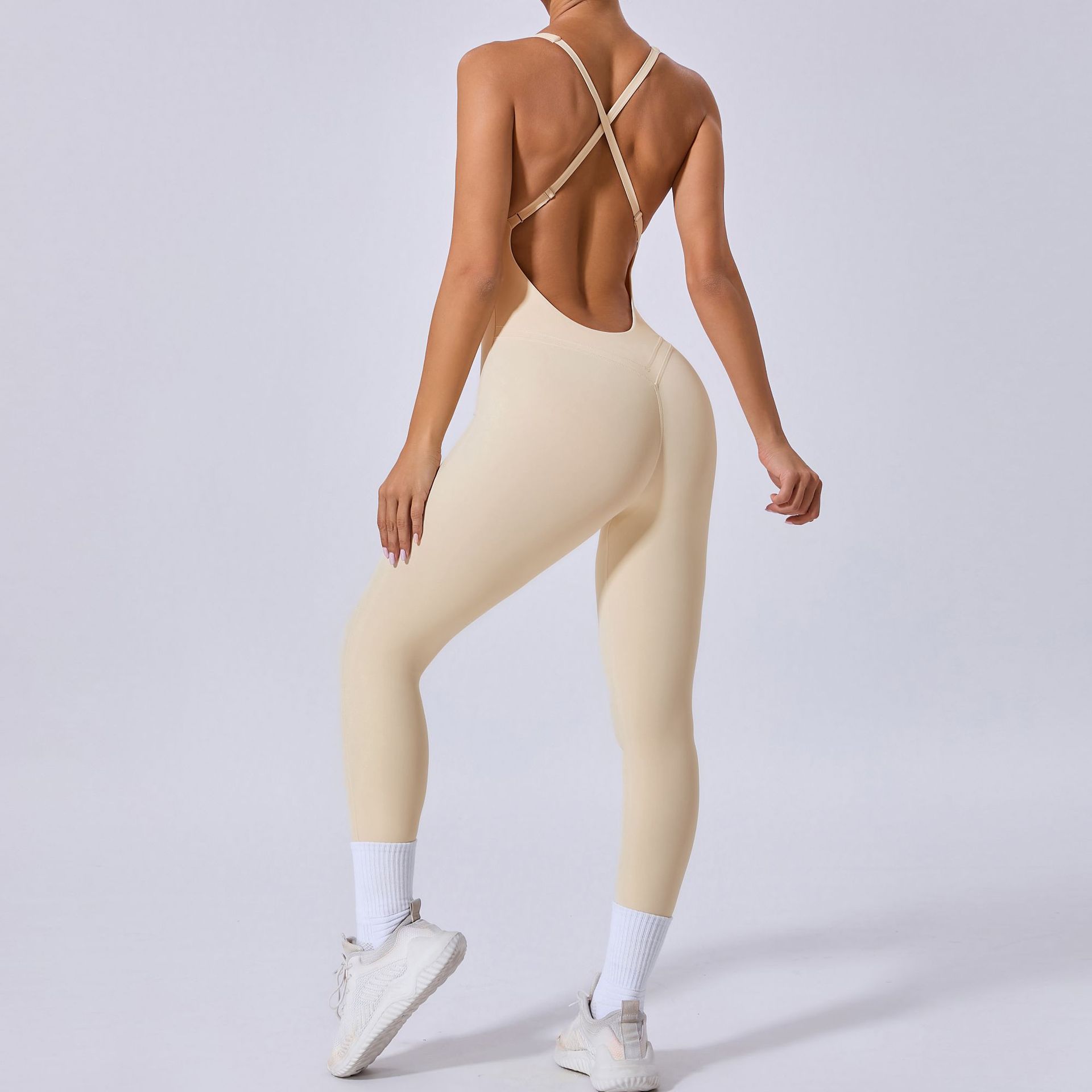 Women's Fashion Personalized One-piece Yoga Suit Jumpsuit