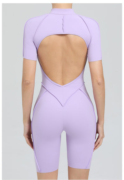 Women's Dance Tight Sports Jumpsuit Nylon