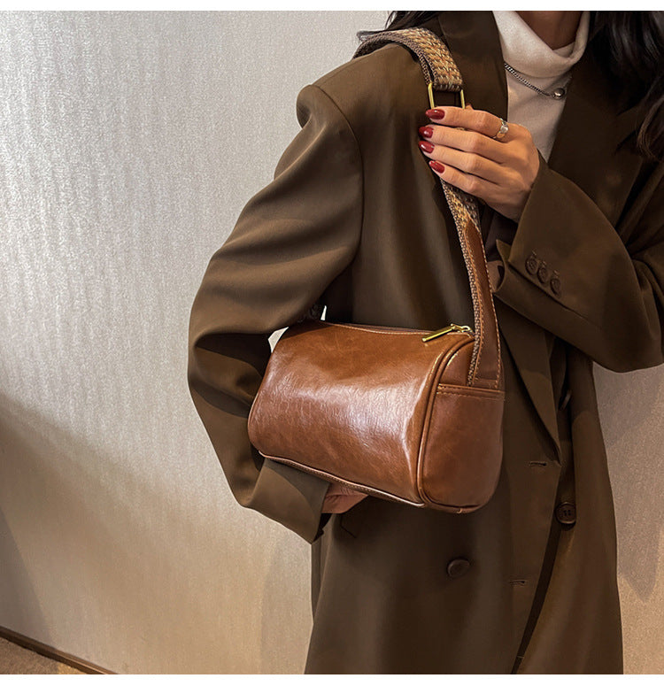 High-end Textured Fashionable Shoulder And Crossbody Bag