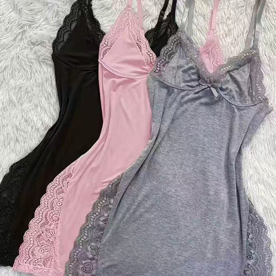Modal Split-front Pajamas For Women