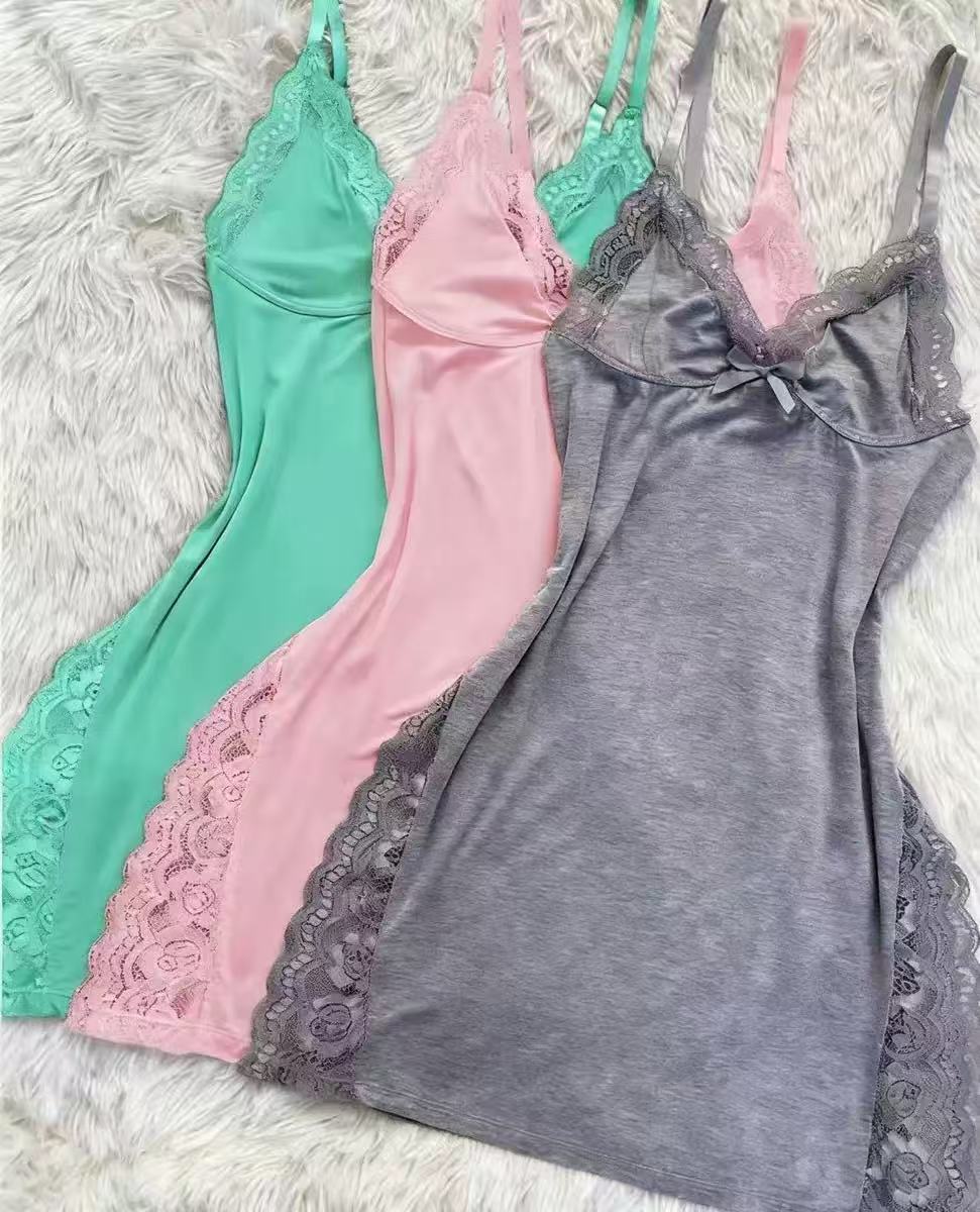 Modal Split-front Pajamas For Women