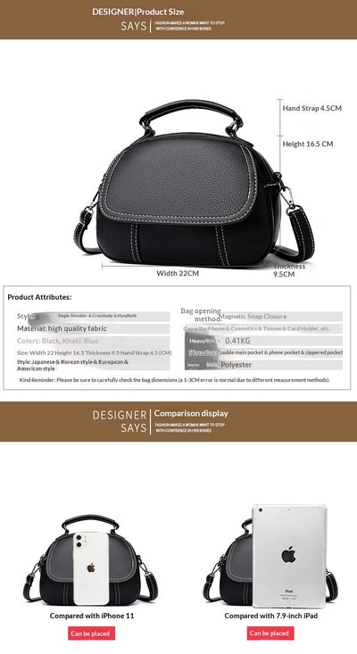 New Versatile Womens Shouldercrossbody Bag
