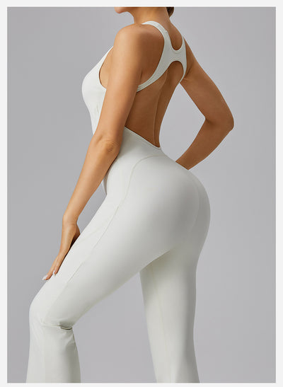 European And American Backless Sleeveless Jumpsuit Women