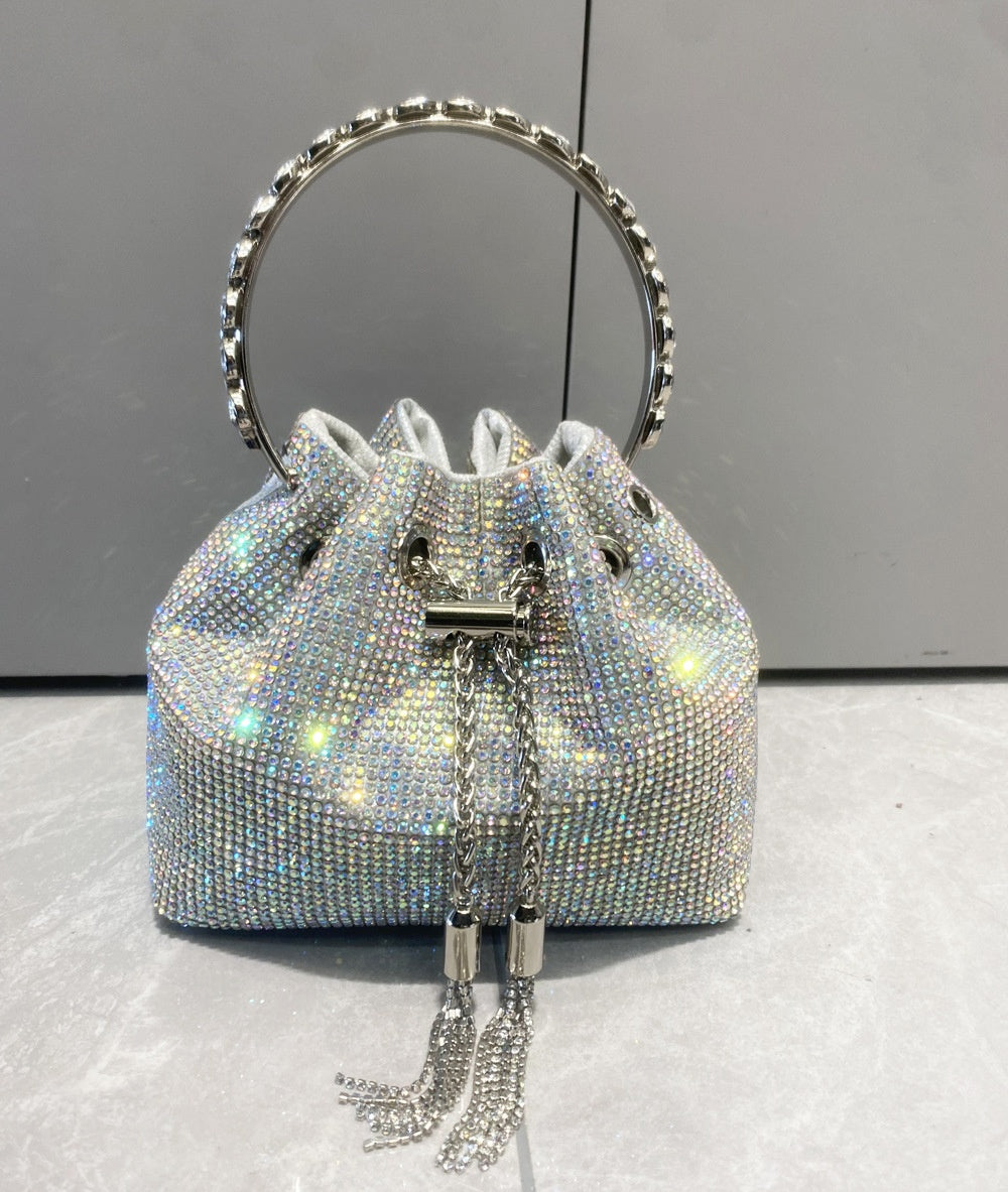 European And American Shiny Diamond Handbag For Women