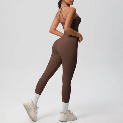 Back Tight Exercise Yoga Clothes Suit