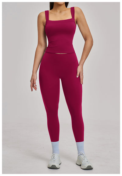 Sports Fitness Set Yoga Outfit Set Womens