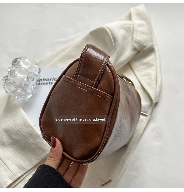 High-end Textured Fashionable Shoulder And Crossbody Bag