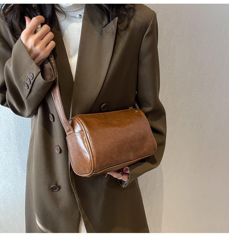 High-end Textured Fashionable Shoulder And Crossbody Bag