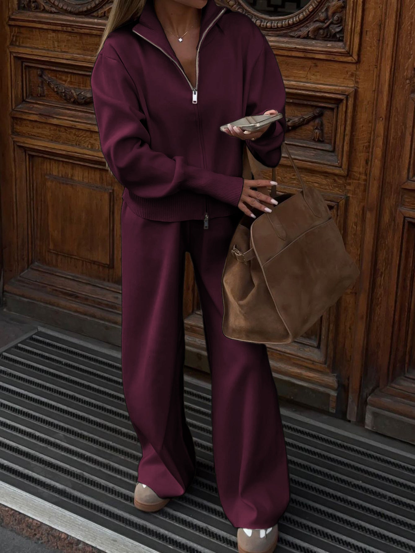 Womens Casual Versatile Long-sleeve Jacket