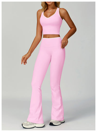 Women's Sports Suit Skinny Yoga Clothes Fitness Suit