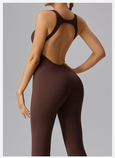 European And American Backless Sleeveless Jumpsuit Women