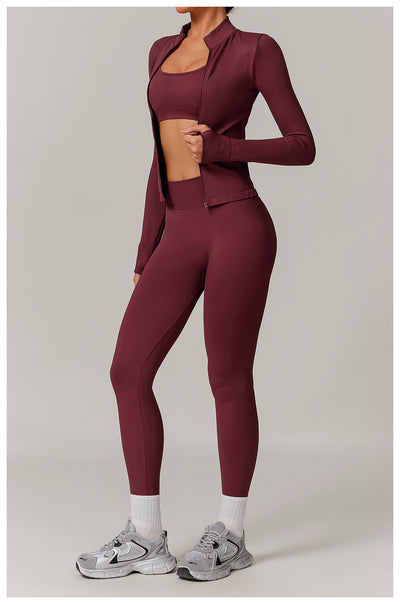Seamless Beauty Back Yoga Suit Running Quick-drying Tight Workout Clothes