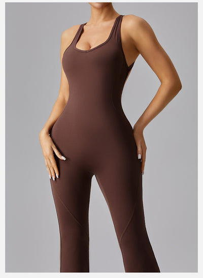 European And American Backless Sleeveless Jumpsuit Women